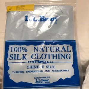 LLBean silk men’s long underwear